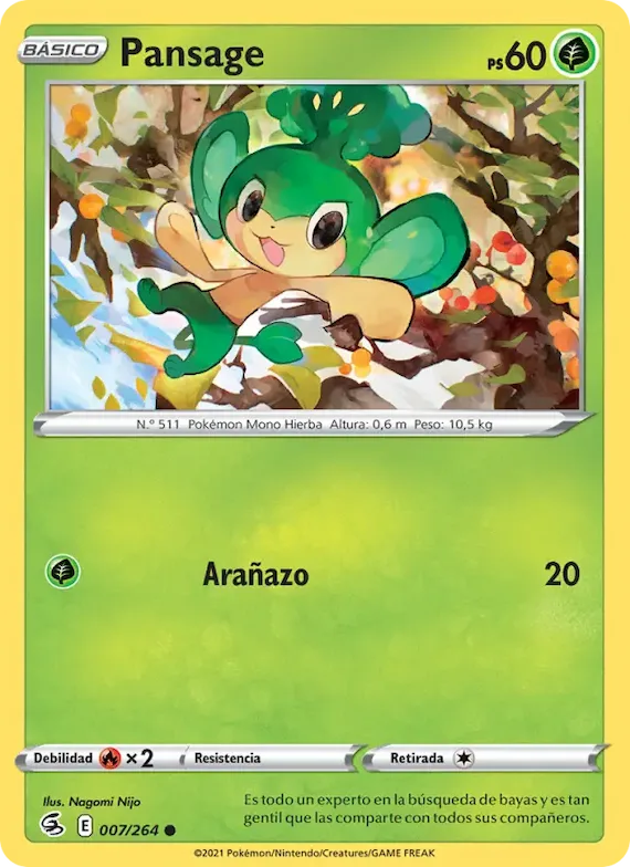 Pansage 7 – Golpe Fusión