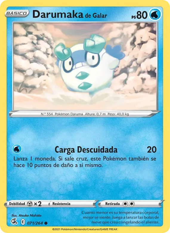 Darumaka de Galar 71 – Golpe Fusión