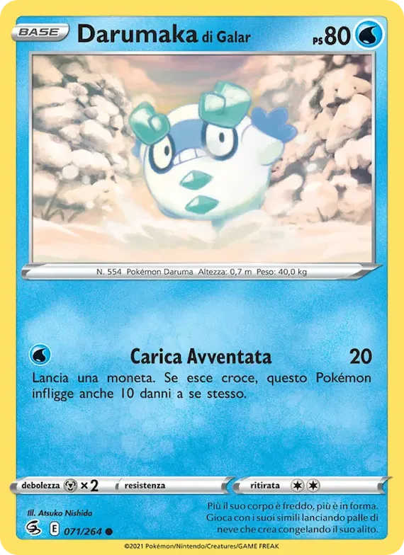 Darumaka di Galar 71 – Colpo Fusione