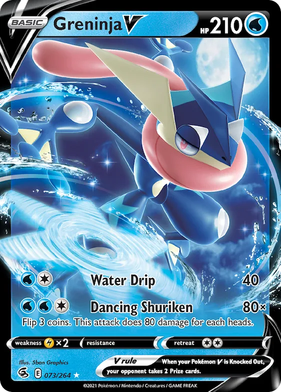 Greninja V #73 – Fusion Strike