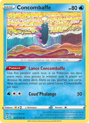 Concombaffe n° 77 – Poing de Fusion