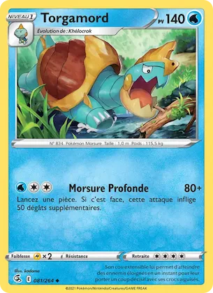 Torgamord n° 81 – Poing de Fusion