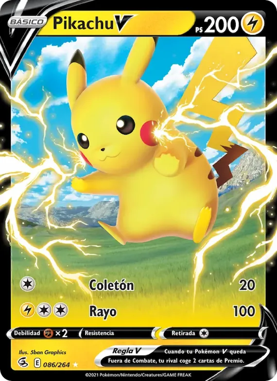 Pikachu V 86 – Golpe Fusión