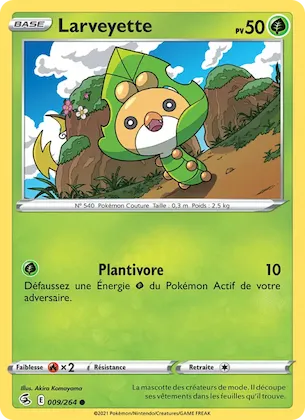 Larveyette n° 9 – Poing de Fusion