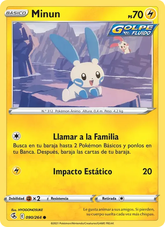 Minun 90 – Golpe Fusión