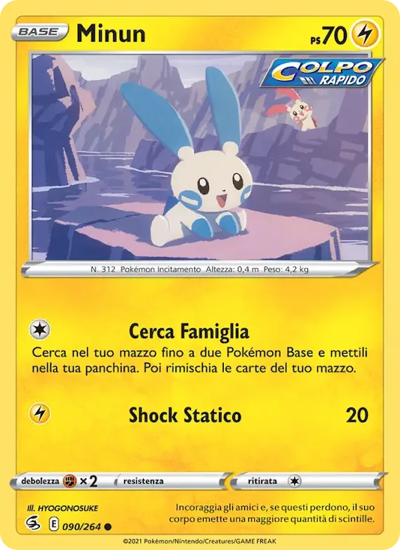 Minun 90 – Colpo Fusione