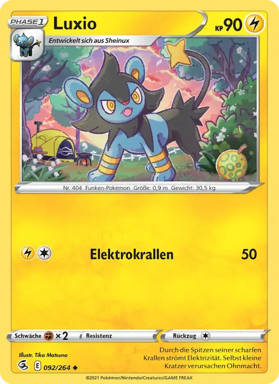 Luxio 92 – Fusionsangriff