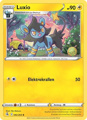 Luxio Nr. 92 – Fusion Strike