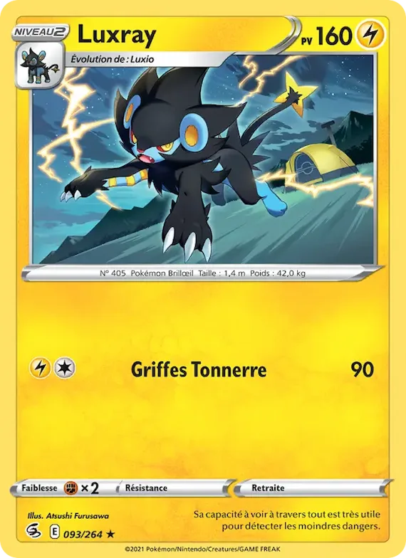 Luxray 93 – Poing de Fusion
