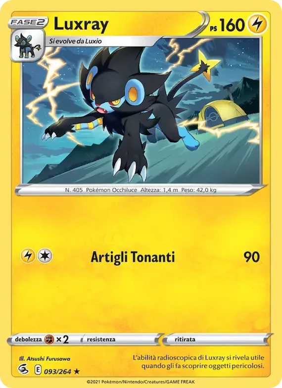 Luxray 93 – Colpo Fusione