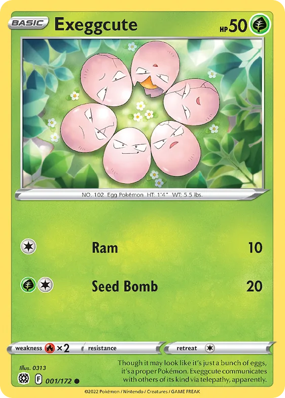 Exeggcute 1 – Astros Cintilantes
