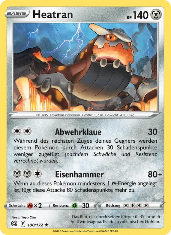 Heatran 100 – Strahlende Sterne