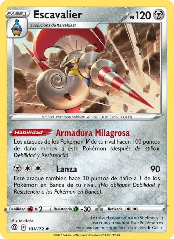 Escavalier 101 – Astros Brillantes