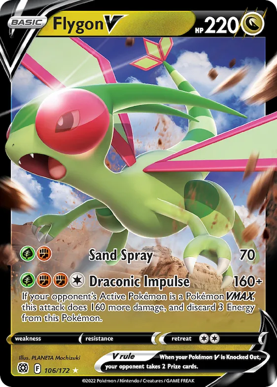 Flygon V #106 – Brilliant Stars