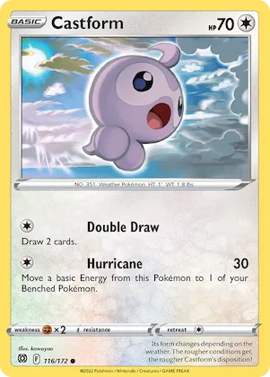 Castform #116 – Brilliant Stars