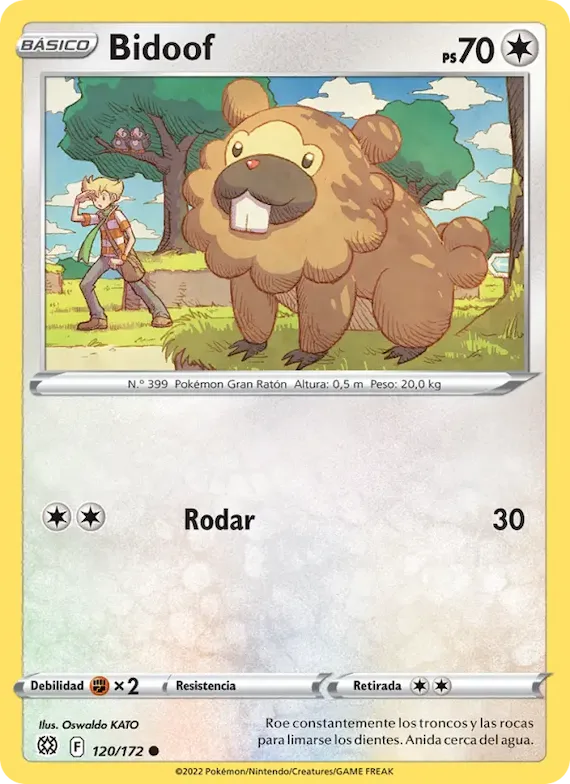 Bidoof 120 – Astros Brillantes
