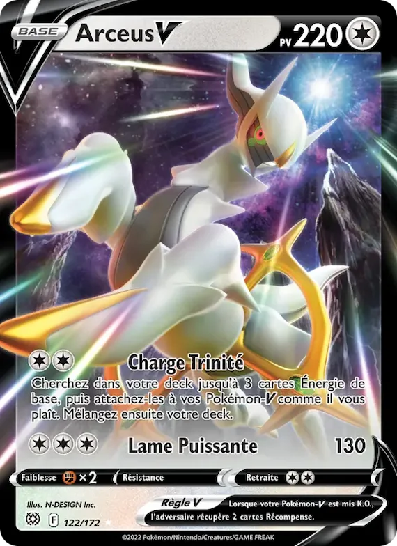 Arceus V 122 – Stars Étincelantes
