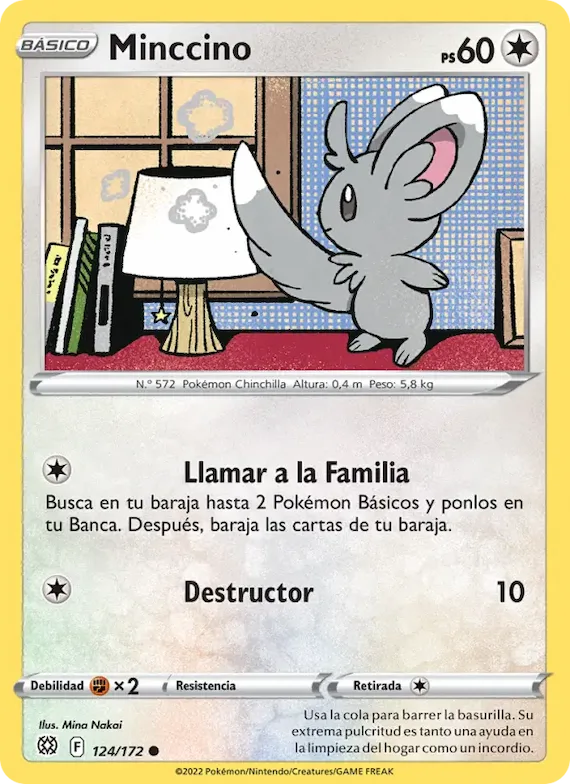 Minccino 124 – Astros Brillantes