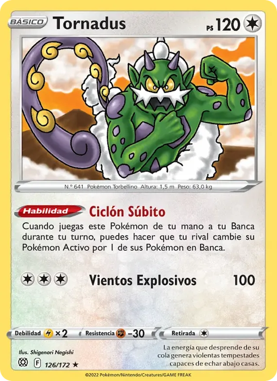 Tornadus 126 – Astros Brillantes