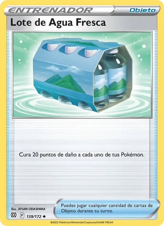Lote de Agua Fresca 139 – Astros Brillantes