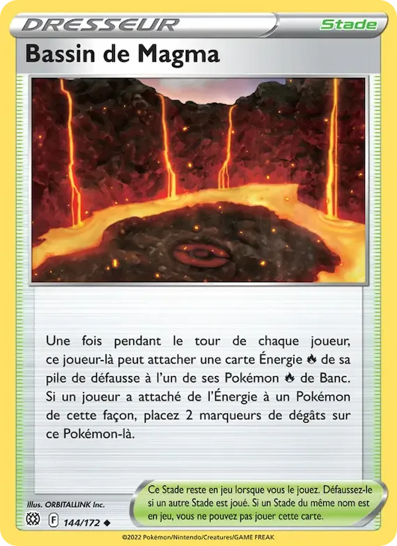 Bassin de Magma 144 – Stars Étincelantes
