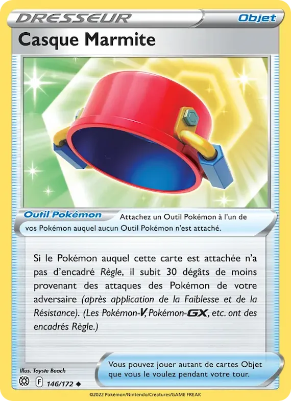 Casque Marmite 146 – Stars Étincelantes