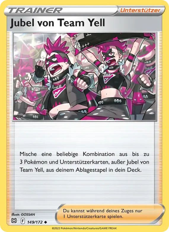 Jubel von Team Yell 149 – Strahlende Sterne