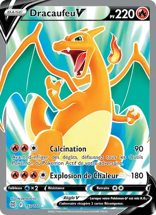 Dracaufeu V 153 – Stars Étincelantes