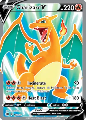 Charizard V #153 – Brilliant Stars