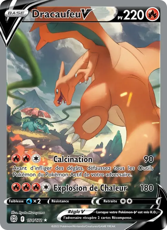 Dracaufeu V 154 – Stars Étincelantes