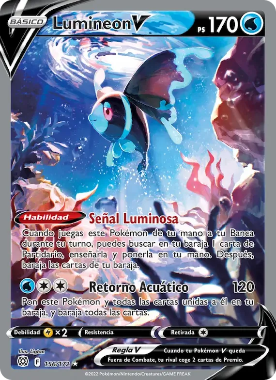 Lumineon V 156 – Astros Brillantes