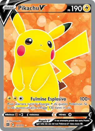Pikachu V 157 – Astri Lucenti