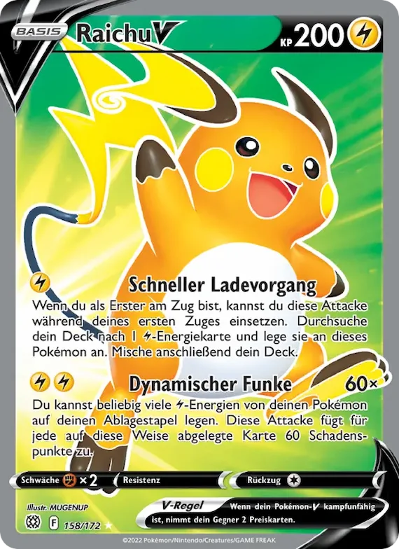 Raichu V 158 – Strahlende Sterne