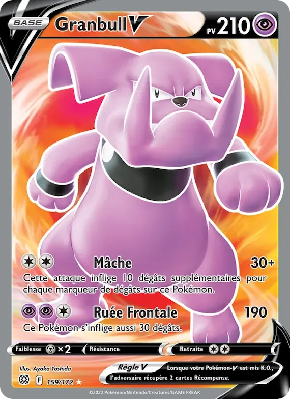 Granbull V 159 – Stars Étincelantes