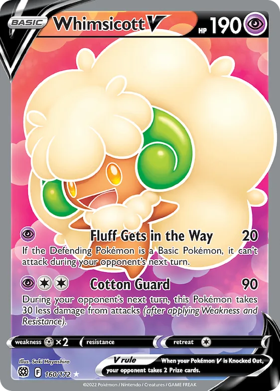 Whimsicott V #160 – Brilliant Stars