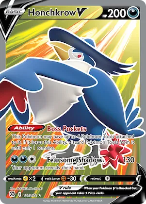 Honchkrow V #161 – Brilliant Stars