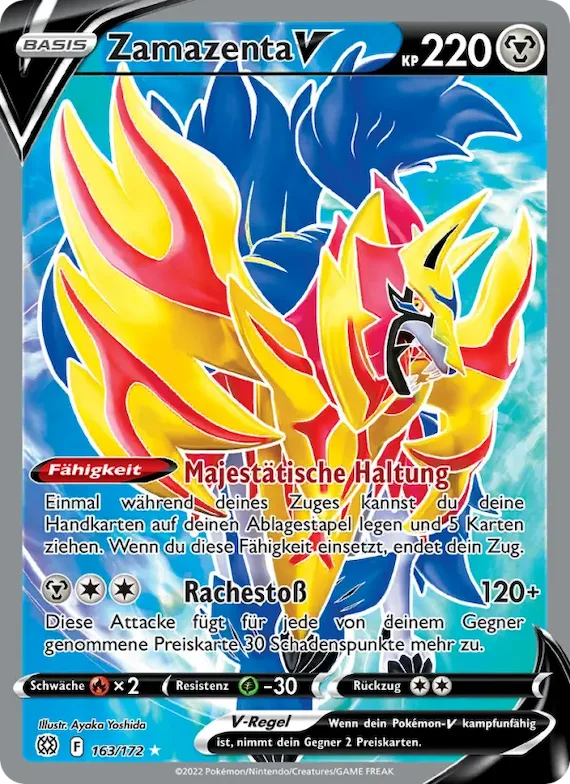 Zamazenta V 163 – Strahlende Sterne