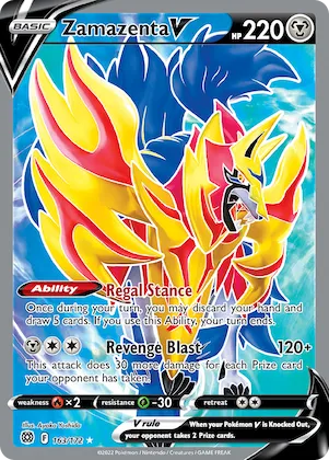 Zamazenta V #163 – Brilliant Stars
