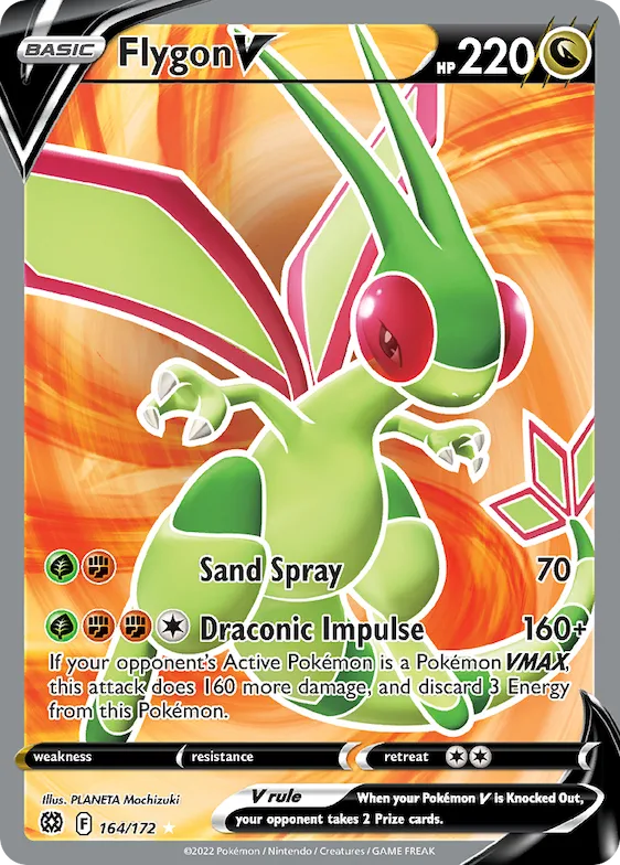 Flygon V #164 – Brilliant Stars