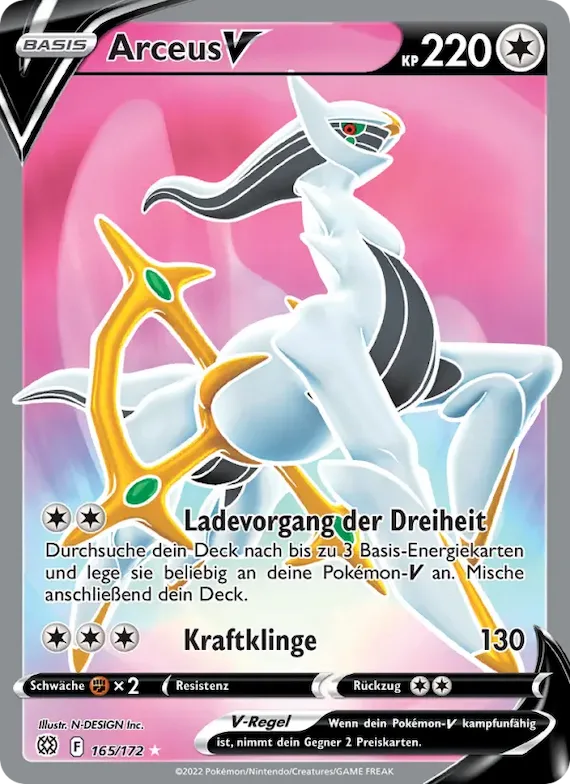 Arceus V 165 – Strahlende Sterne