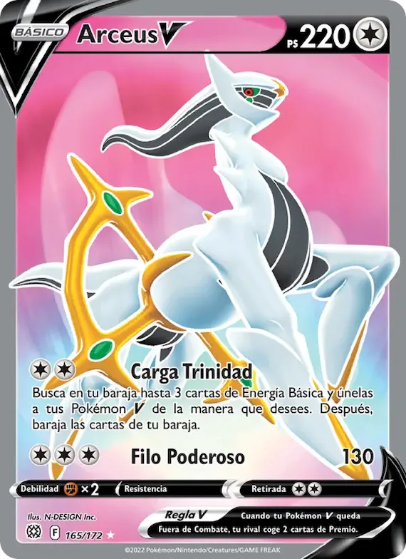 Arceus V 165 – Astros Brillantes