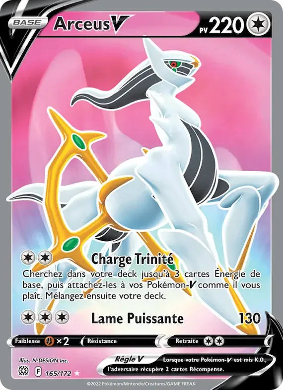 Arceus V 165 – Stars Étincelantes