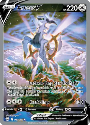 Arceus V Nr. 166 – Brilliant Stars