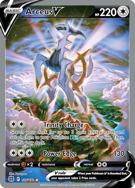 Arceus V #166 – Brilliant Stars