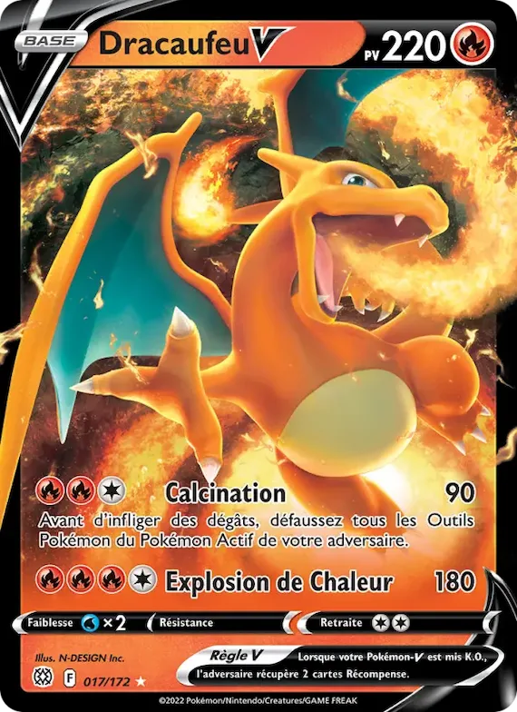 Dracaufeu V 17 – Stars Étincelantes