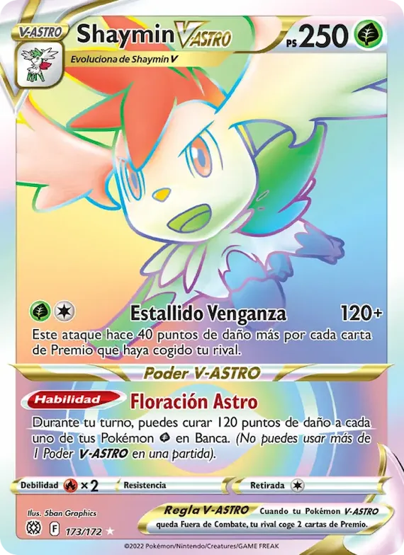 Shaymin V-ASTRO 173 – Astros Brillantes