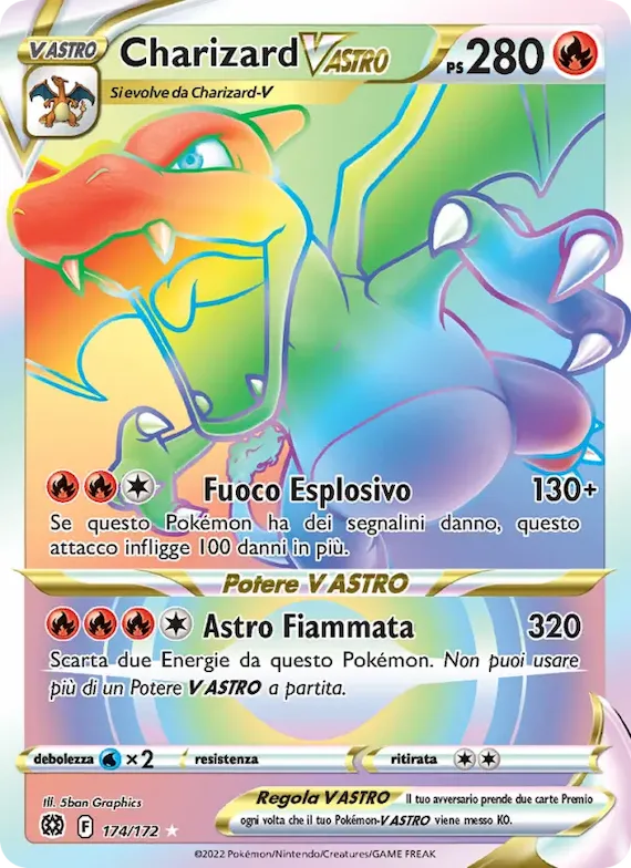 Charizard V ASTRO 174 – Astri Lucenti