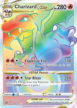 Charizard VSTAR #174 – Brilliant Stars