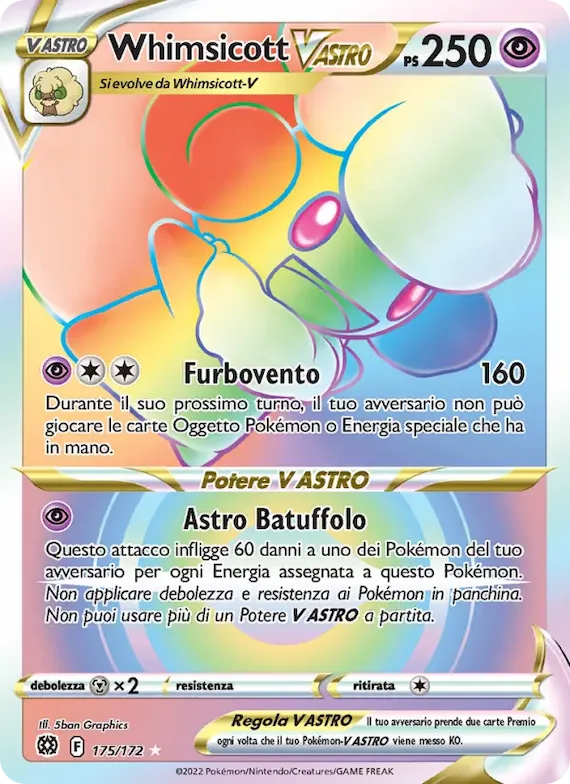 Whimsicott V ASTRO 175 – Astri Lucenti