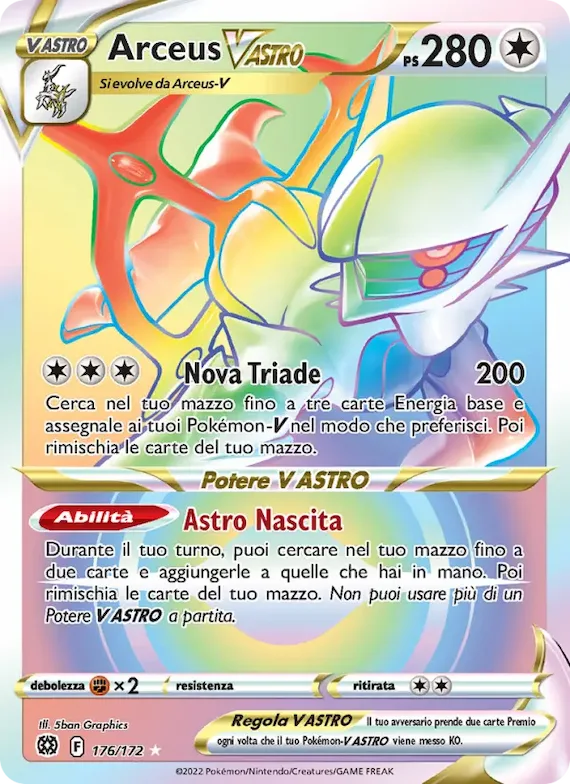Arceus V ASTRO 176 – Astri Lucenti
